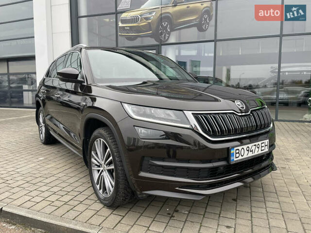 Коричневый Шкода Kodiaq, объемом двигателя 1.97 л и пробегом 74 тыс. км за 37900 $, фото 1 на Automoto.ua