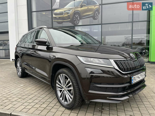 Коричневый Шкода Kodiaq, объемом двигателя 1.97 л и пробегом 74 тыс. км за 37900 $, фото 2 на Automoto.ua
