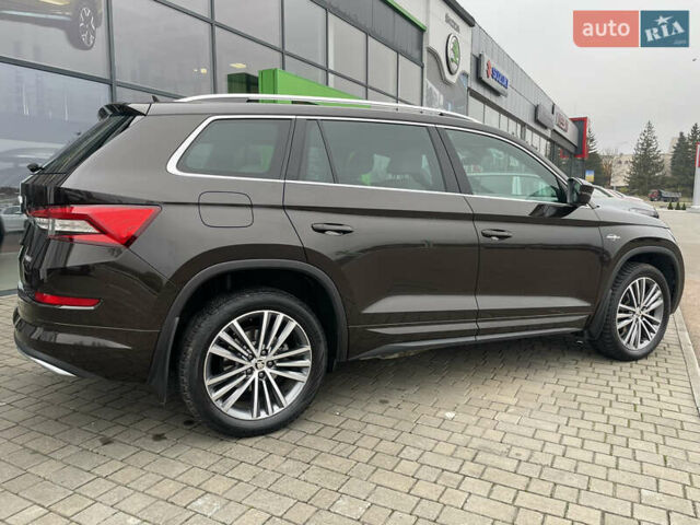 Коричневый Шкода Kodiaq, объемом двигателя 1.97 л и пробегом 74 тыс. км за 37900 $, фото 20 на Automoto.ua