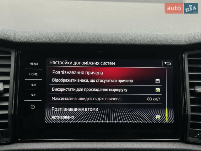 Красный Шкода Kodiaq, объемом двигателя 2 л и пробегом 190 тыс. км за 35999 $, фото 46 на Automoto.ua