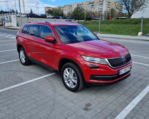 Червоний Шкода Kodiaq, об'ємом двигуна 1.97 л та пробігом 97 тис. км за 32000 $, фото 3 на Automoto.ua