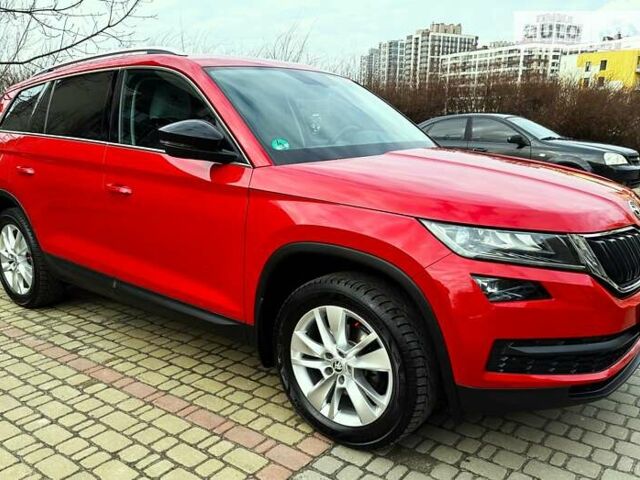 Червоний Шкода Kodiaq, об'ємом двигуна 1.97 л та пробігом 190 тис. км за 23500 $, фото 10 на Automoto.ua