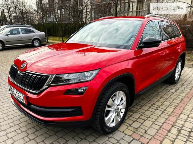 Червоний Шкода Kodiaq, об'ємом двигуна 1.97 л та пробігом 190 тис. км за 23500 $, фото 4 на Automoto.ua