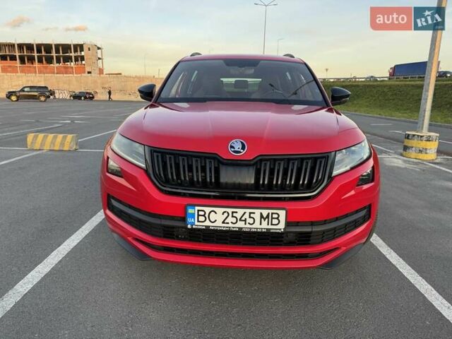 Шкода Kodiaq 2020 у Львові на Automoto.ua Червоний Шкода Kodiaq, об'ємом двигуна 1.97 л та пробігом 140 тис. км за 32000 $, фото 4 на Automoto.ua