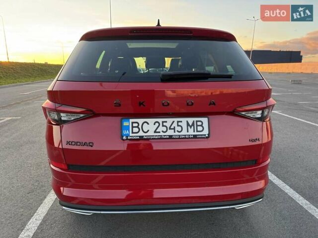 Шкода Kodiaq 2020 у Львові на Automoto.ua Червоний Шкода Kodiaq, об'ємом двигуна 1.97 л та пробігом 140 тис. км за 32000 $, фото 1 на Automoto.ua