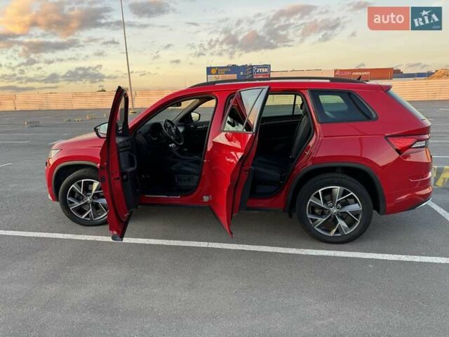 Шкода Kodiaq 2020 у Львові на Automoto.ua Червоний Шкода Kodiaq, об'ємом двигуна 1.97 л та пробігом 140 тис. км за 32000 $, фото 5 на Automoto.ua