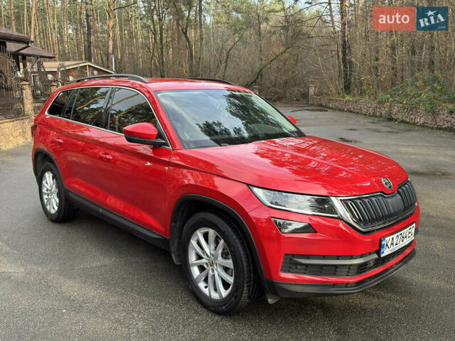 Красный Шкода Kodiaq, объемом двигателя 1.97 л и пробегом 231 тыс. км за 25500 $, фото 8 на Automoto.ua