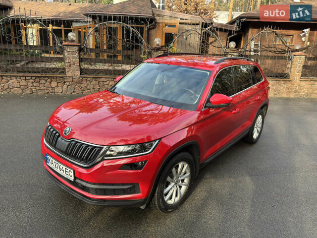 Красный Шкода Kodiaq, объемом двигателя 1.97 л и пробегом 231 тыс. км за 25500 $, фото 14 на Automoto.ua