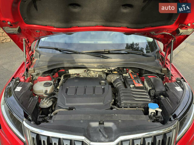 Красный Шкода Kodiaq, объемом двигателя 1.97 л и пробегом 231 тыс. км за 25500 $, фото 15 на Automoto.ua