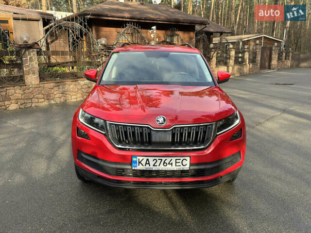 Красный Шкода Kodiaq, объемом двигателя 1.97 л и пробегом 231 тыс. км за 25500 $, фото 1 на Automoto.ua