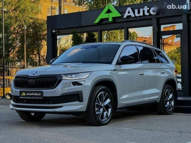 Шкода Kodiaq 2023 в Киеве на Automoto.ua Шкода Kodiaq, объемом двигателя 2 л и пробегом 20 тыс. км за 43500 $, фото 1 на Automoto.ua