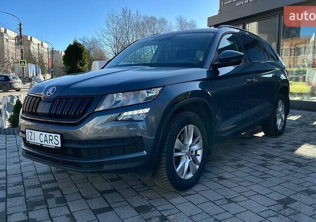 Серый Шкода Kodiaq, объемом двигателя 1.4 л и пробегом 192 тыс. км за 18499 $, фото 1 на Automoto.ua