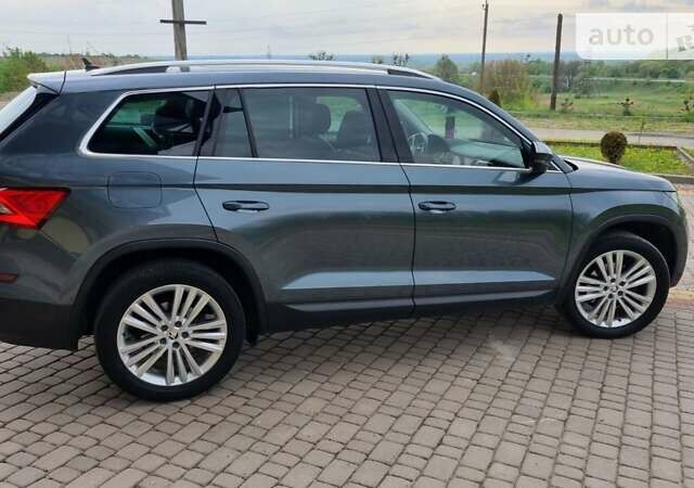 Серый Шкода Kodiaq, объемом двигателя 2 л и пробегом 163 тыс. км за 27990 $, фото 15 на Automoto.ua