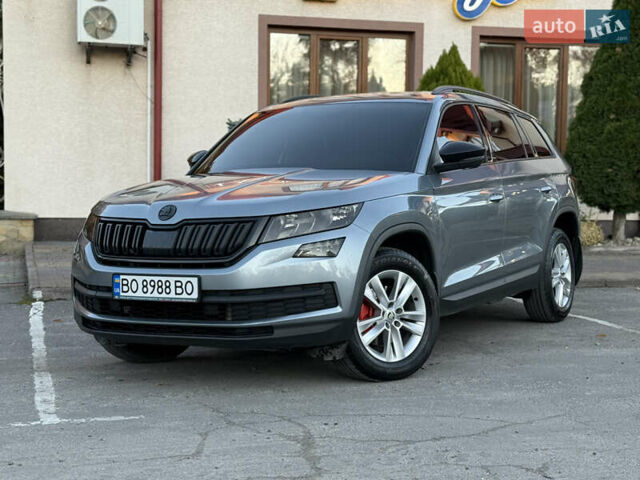 Серый Шкода Kodiaq, объемом двигателя 1.97 л и пробегом 121 тыс. км за 26450 $, фото 2 на Automoto.ua
