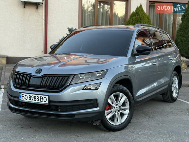 Серый Шкода Kodiaq, объемом двигателя 1.97 л и пробегом 121 тыс. км за 26450 $, фото 4 на Automoto.ua
