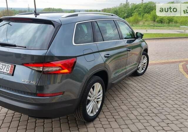 Серый Шкода Kodiaq, объемом двигателя 2 л и пробегом 163 тыс. км за 27990 $, фото 11 на Automoto.ua