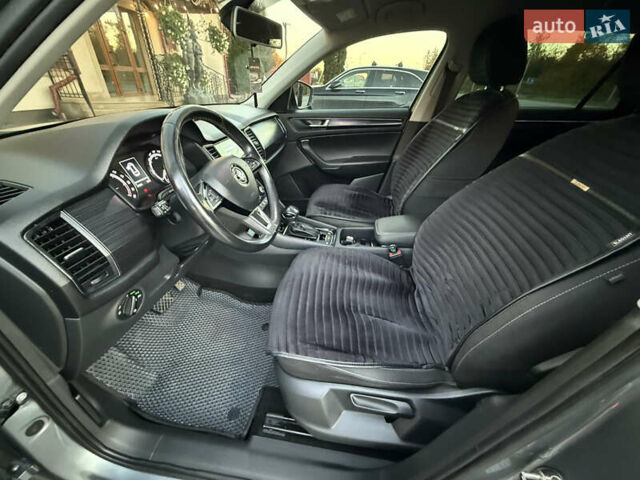 Сірий Шкода Kodiaq, об'ємом двигуна 2 л та пробігом 121 тис. км за 26450 $, фото 38 на Automoto.ua