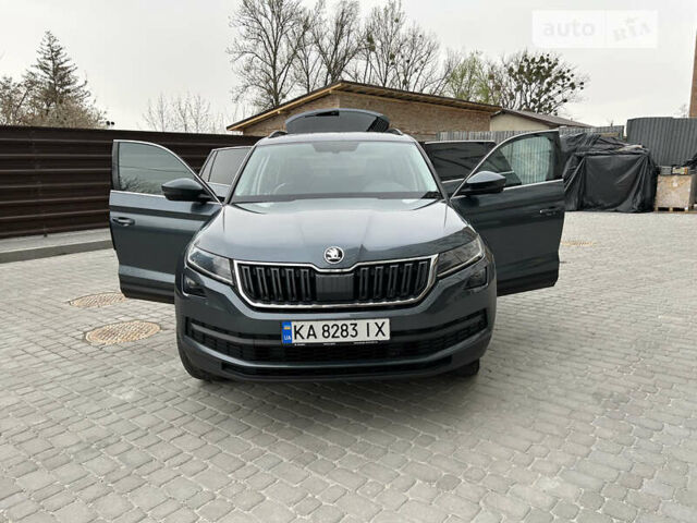 Серый Шкода Kodiaq, объемом двигателя 2 л и пробегом 122 тыс. км за 26499 $, фото 11 на Automoto.ua