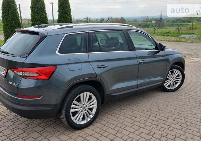 Серый Шкода Kodiaq, объемом двигателя 2 л и пробегом 163 тыс. км за 27990 $, фото 5 на Automoto.ua