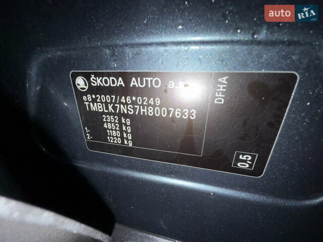 Сірий Шкода Kodiaq, об'ємом двигуна 2 л та пробігом 220 тис. км за 25750 $, фото 86 на Automoto.ua