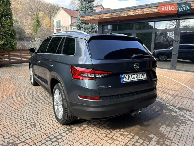 Серый Шкода Kodiaq, объемом двигателя 1.97 л и пробегом 248 тыс. км за 26999 $, фото 15 на Automoto.ua