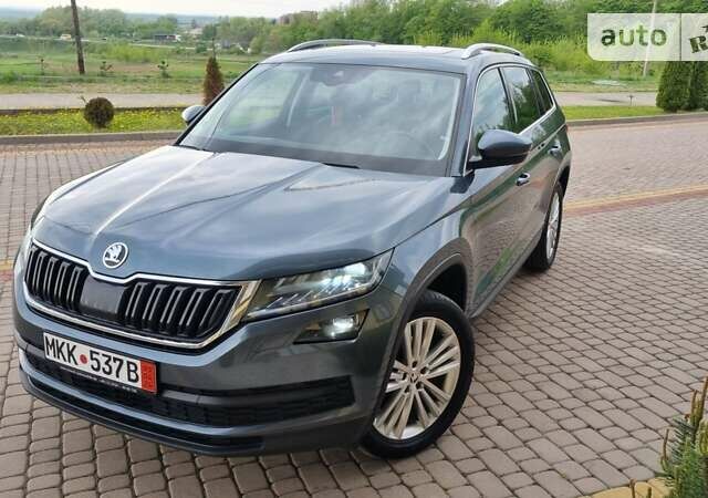 Серый Шкода Kodiaq, объемом двигателя 2 л и пробегом 163 тыс. км за 27990 $, фото 29 на Automoto.ua