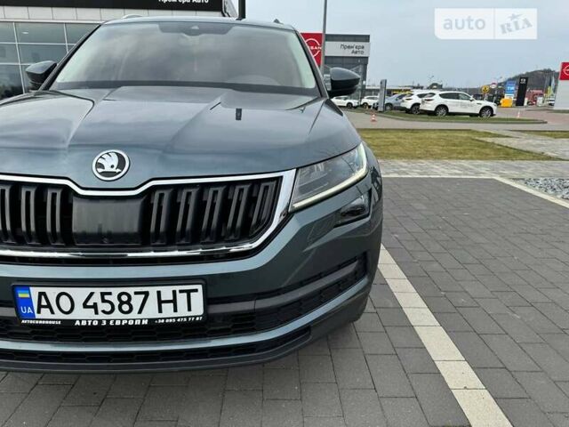 Сірий Шкода Kodiaq, об'ємом двигуна 1.97 л та пробігом 105 тис. км за 29999 $, фото 19 на Automoto.ua