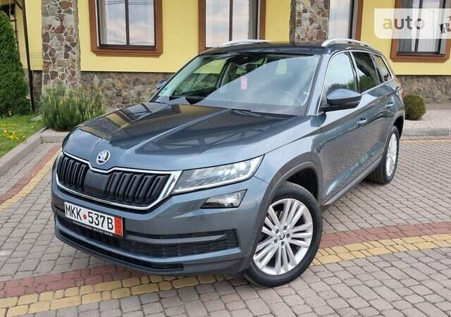 Серый Шкода Kodiaq, объемом двигателя 2 л и пробегом 163 тыс. км за 27990 $, фото 20 на Automoto.ua