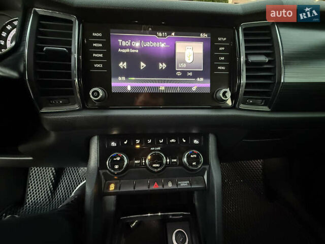 Сірий Шкода Kodiaq, об'ємом двигуна 2 л та пробігом 121 тис. км за 26450 $, фото 37 на Automoto.ua