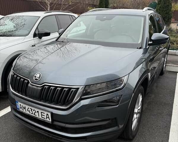Серый Шкода Kodiaq, объемом двигателя 1.97 л и пробегом 214 тыс. км за 23999 $, фото 2 на Automoto.ua