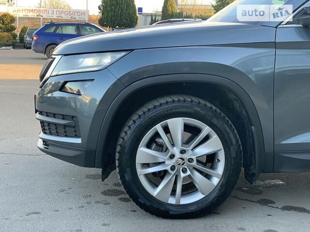 Серый Шкода Kodiaq, объемом двигателя 2 л и пробегом 132 тыс. км за 29500 $, фото 20 на Automoto.ua