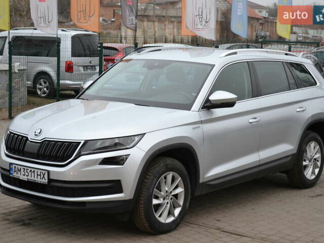 Серый Шкода Kodiaq, объемом двигателя 1.97 л и пробегом 209 тыс. км за 24955 $, фото 1 на Automoto.ua