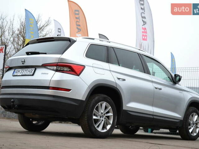 Серый Шкода Kodiaq, объемом двигателя 1.97 л и пробегом 209 тыс. км за 24955 $, фото 12 на Automoto.ua