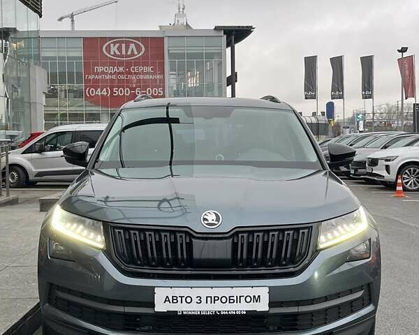 Серый Шкода Kodiaq, объемом двигателя 1.98 л и пробегом 86 тыс. км за 26910 $, фото 2 на Automoto.ua