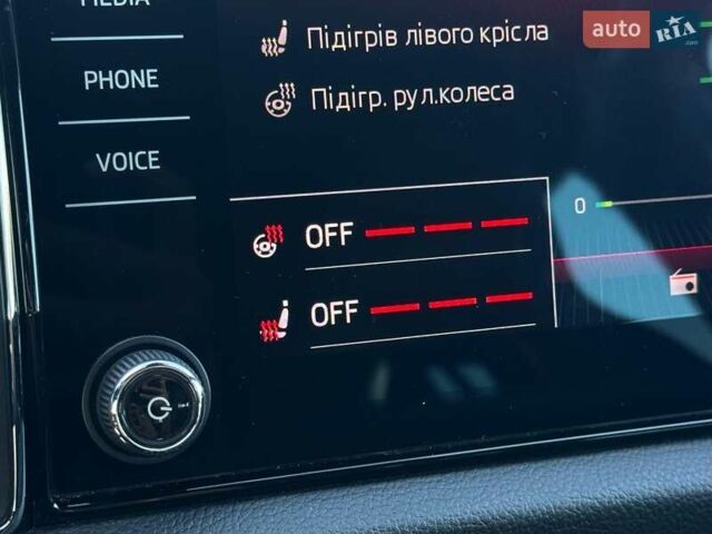 Серый Шкода Kodiaq, объемом двигателя 2 л и пробегом 201 тыс. км за 29300 $, фото 26 на Automoto.ua