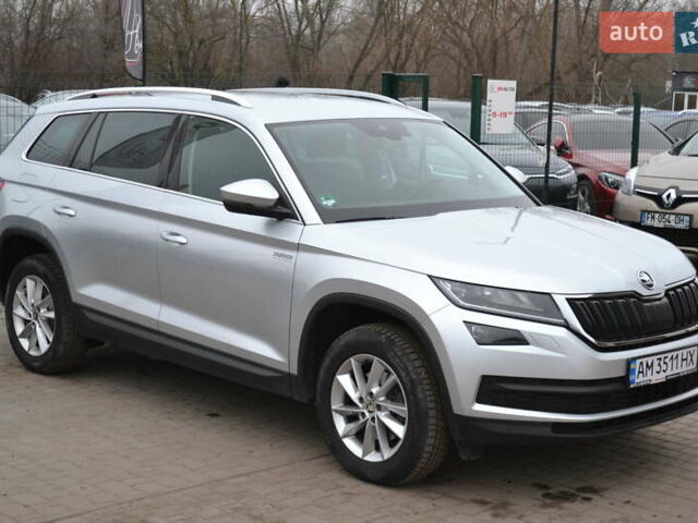 Серый Шкода Kodiaq, объемом двигателя 1.97 л и пробегом 209 тыс. км за 24955 $, фото 5 на Automoto.ua