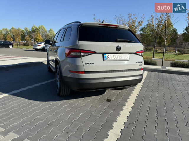 Серый Шкода Kodiaq, объемом двигателя 1.97 л и пробегом 215 тыс. км за 29700 $, фото 8 на Automoto.ua