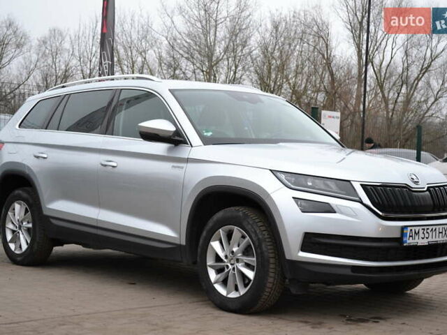 Серый Шкода Kodiaq, объемом двигателя 1.97 л и пробегом 209 тыс. км за 24955 $, фото 3 на Automoto.ua