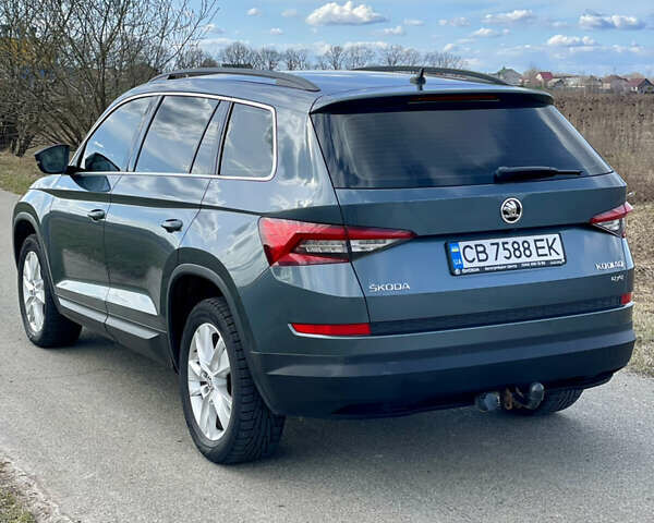 Сірий Шкода Kodiaq, об'ємом двигуна 2.03 л та пробігом 130 тис. км за 29550 $, фото 2 на Automoto.ua