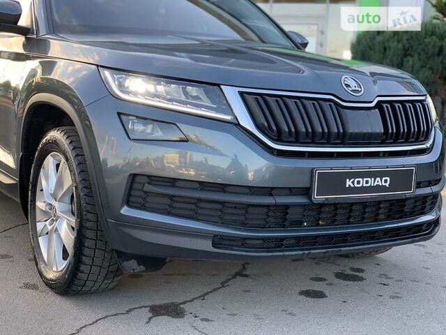 Серый Шкода Kodiaq, объемом двигателя 2 л и пробегом 132 тыс. км за 29500 $, фото 15 на Automoto.ua