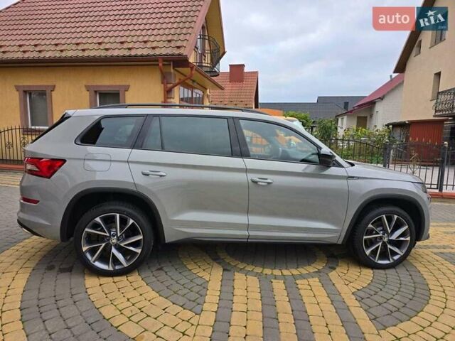 Серый Шкода Kodiaq, объемом двигателя 1.97 л и пробегом 193 тыс. км за 30700 $, фото 7 на Automoto.ua