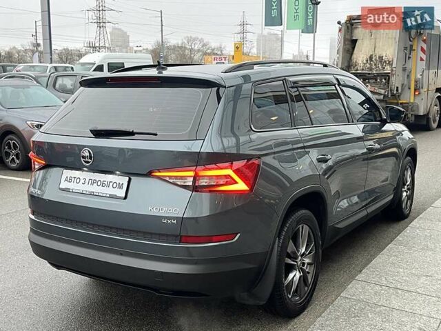 Серый Шкода Kodiaq, объемом двигателя 1.98 л и пробегом 86 тыс. км за 26910 $, фото 5 на Automoto.ua