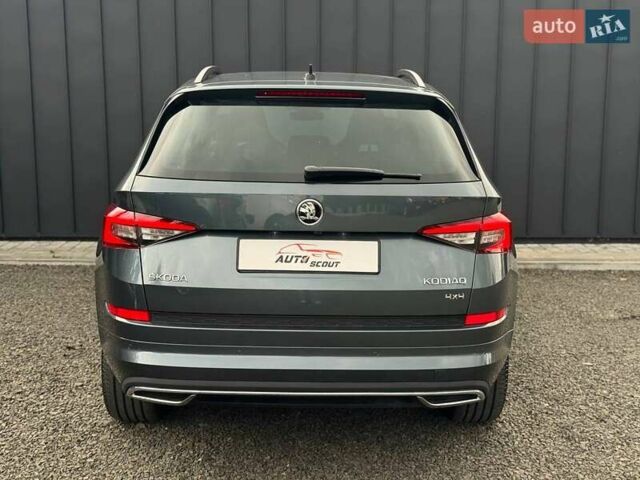 Серый Шкода Kodiaq, объемом двигателя 2 л и пробегом 201 тыс. км за 29300 $, фото 6 на Automoto.ua