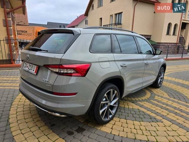 Серый Шкода Kodiaq, объемом двигателя 1.97 л и пробегом 193 тыс. км за 30700 $, фото 1 на Automoto.ua
