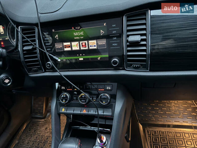 Серый Шкода Kodiaq, объемом двигателя 1.98 л и пробегом 89 тыс. км за 30000 $, фото 7 на Automoto.ua