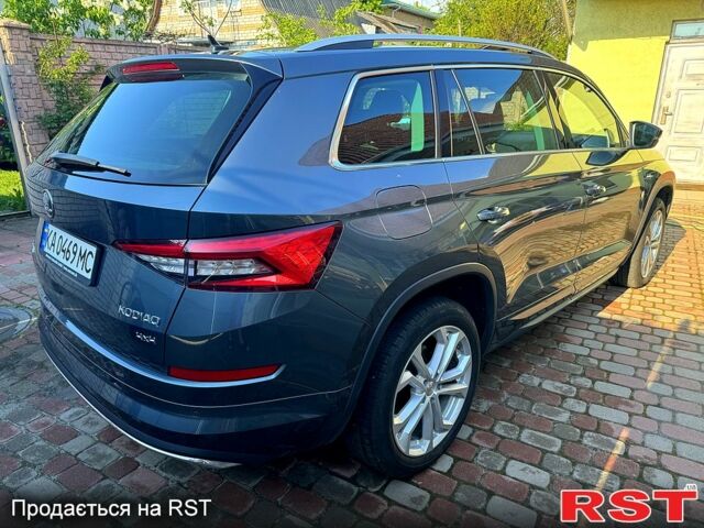 Серый Шкода Kodiaq, объемом двигателя 2 л и пробегом 209 тыс. км за 34000 $, фото 1 на Automoto.ua