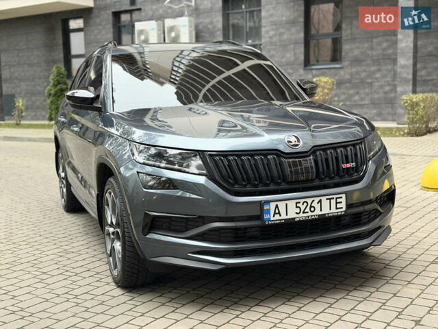 Серый Шкода Kodiaq, объемом двигателя 2 л и пробегом 210 тыс. км за 31500 $, фото 17 на Automoto.ua