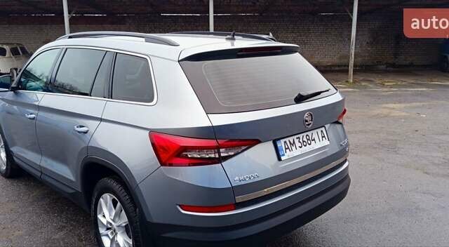 Серый Шкода Kodiaq, объемом двигателя 1.97 л и пробегом 218 тыс. км за 28600 $, фото 3 на Automoto.ua