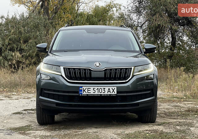 Серый Шкода Kodiaq, объемом двигателя 2 л и пробегом 56 тыс. км за 31900 $, фото 8 на Automoto.ua