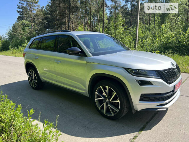 Серый Шкода Kodiaq, объемом двигателя 2 л и пробегом 197 тыс. км за 27400 $, фото 7 на Automoto.ua